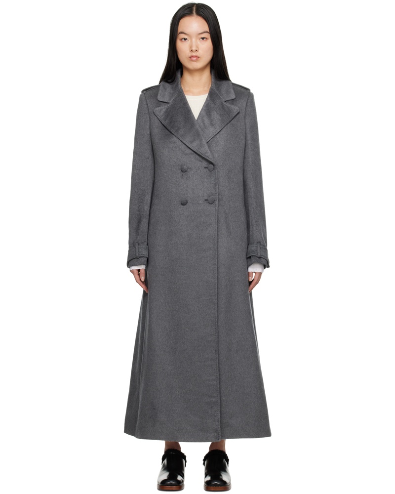 Gabriela Hearst Damen Gray Houstt Coat