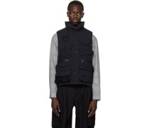 Black WP Circulation Down Vest