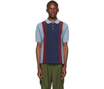 Blue Striped Polo