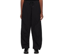 Black Easy Trousers