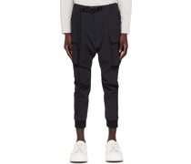 Black Belted Cargo Pants