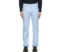 Blue Striped Londré Trousers