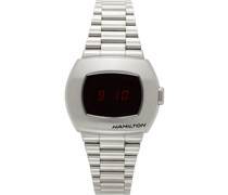 Silver PSR Digital Quartz Watch