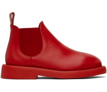 Red Gomme Gommello Chelsea Boots