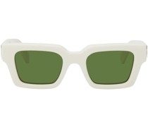 White Virgil Sunglasses
