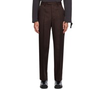Brown Relaxed Primo Trousers