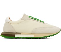 Beige & Green Owen Sneakers