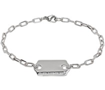 Silver Price Tag Bracelet