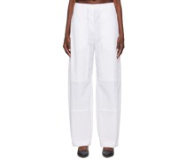 SSENSE Exclusive White Cocoon Trousers