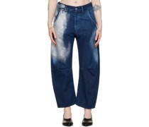 Indigo Gusseted Jeans