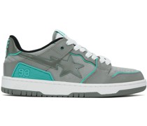 Gray & Blue Sk8 Sta #2 Sneakers
