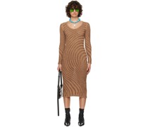 SSENSE Exclusive Brown Midi Dress