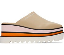 Tan Sneak-Elyse Platform Loafers