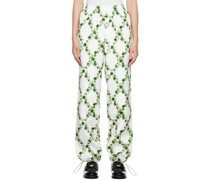 White Ivy League Lounge Pants