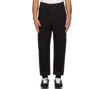 Black DM1-1 Cargo Pants