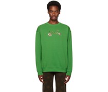 Green Leafy Sweatshirt