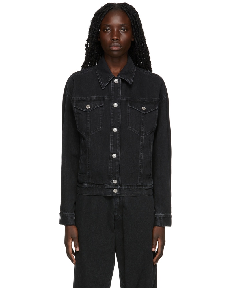 KWAIDAN EDITIONS Damen SSENSE Exclusive Black Tailored Denim Jacket