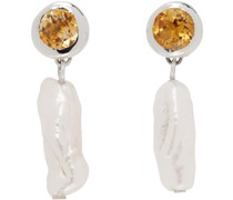 Silver Oh Earrings