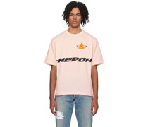Pink 'Globe Burn' T-Shirt
