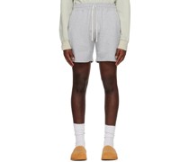 Gray Three-Pocket Shorts