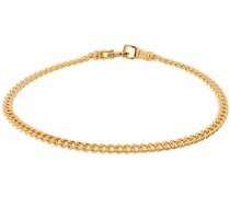 Gold Curb Chain M Bracelet
