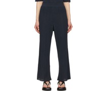 Navy Wrinkle Lounge Pants