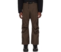 Brown Arc Trousers