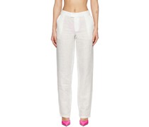 White Cruise Trousers