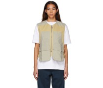 Beige Utility Vest