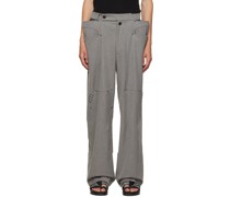 SSENSE Exclusive Gray Antharas Trousers