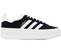 Black Gazelle Bold Sneakers