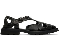 Black Floreta Sport Sandals