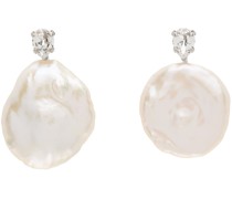 Silver Pearl Earrings