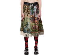 Multicolor Stag Skirt