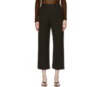 SSENSE Exclusive Brown Alix Trousers