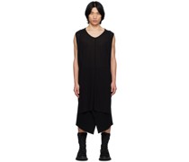 Black Ribbed Tank Top