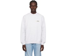 Gray Les Classiques 'Le Sweatshirt Gros Grain' Sweatshirt