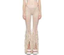 Beige Rhonda Trousers