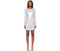 Silver Roxbury Minidress