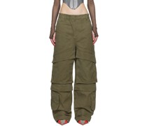 SSENSE Exclusive Khaki Hard Trousers