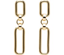 Gold Stanza Earrings