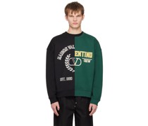 Black & Green 'Maison ' Sweatshirt