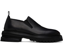 SSENSE Exclusive Black Lazy Loafers