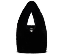 Black Medium Dome Bag