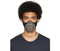 Off-White & Black Monogram Mask