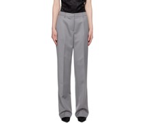 Gray Classic Trousers