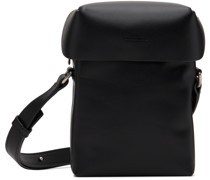 Black Lid Crossbody Small Bag