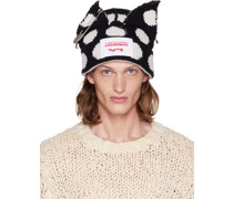 SSENSE Exclusive Black Chunky Punk Ears Beanie