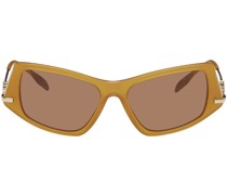 Orange Cat-Eye Sunglasses