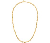 Gold VC025 Signature Stone Necklace